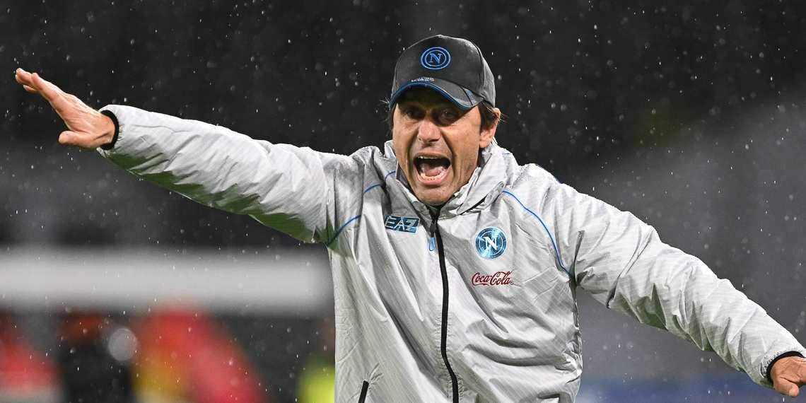 Antonio Conte allenatore del Napoli