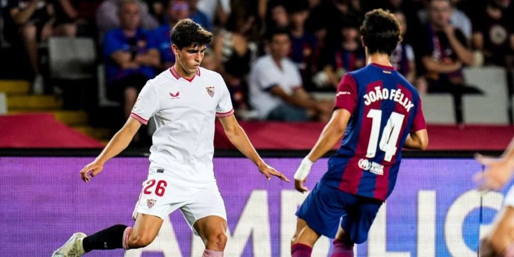 Juanlu Sanchez del Siviglia resta un obiettivo del Napoli