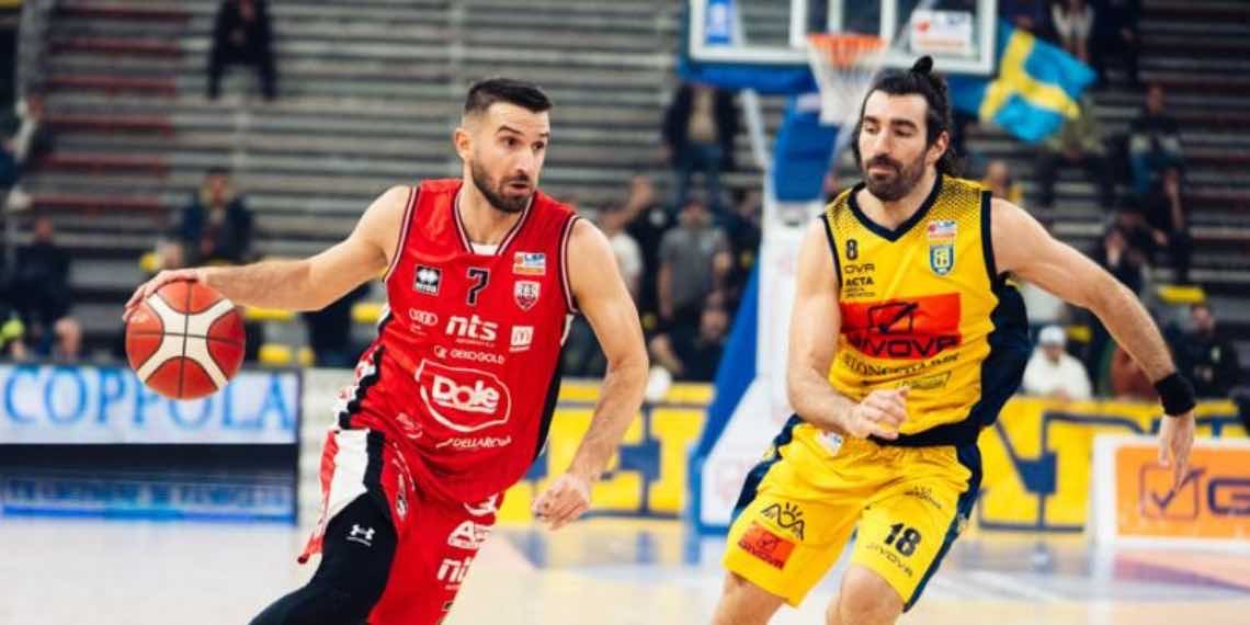 Sconfitta casalinga per la Givova Scafati contro Dole Rimini