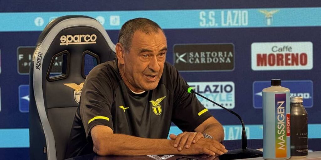 Maurizio Sarri allenatore Lazio