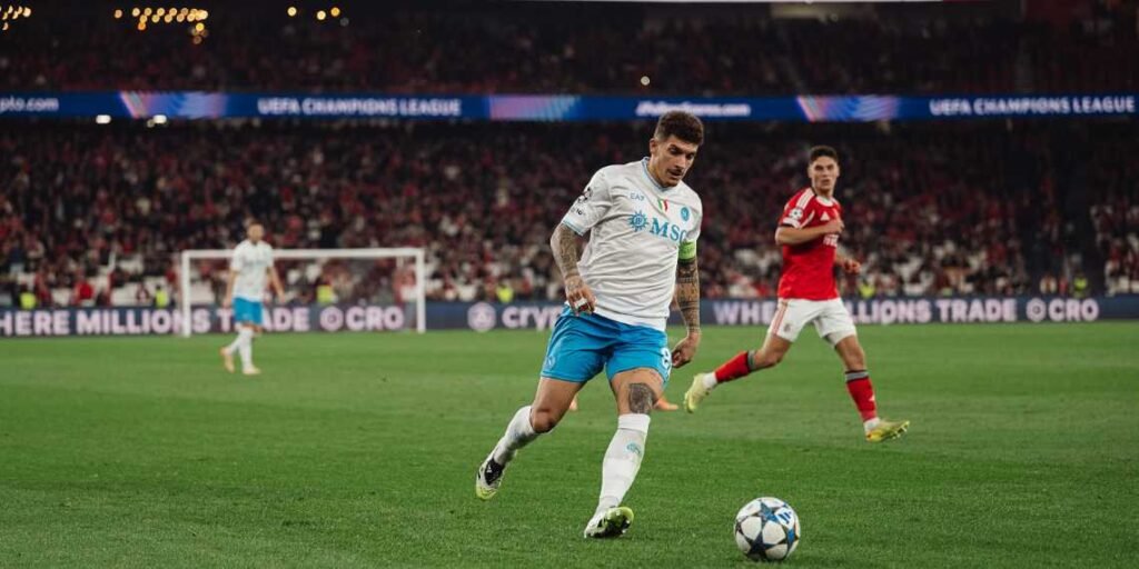 Il Napoli perde a Lisbona, contro il Benfica, in Champions League