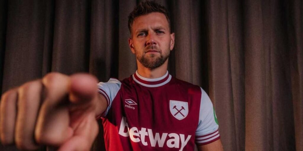 Fullkrug con la maglia del West Ham