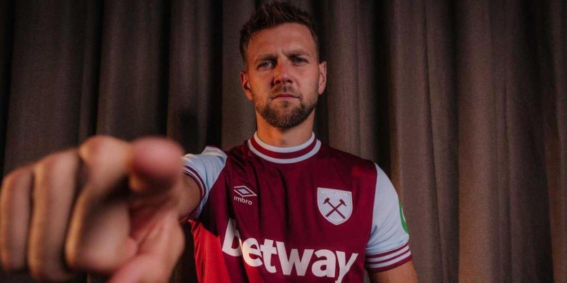 Fullkrug con la maglia del West Ham