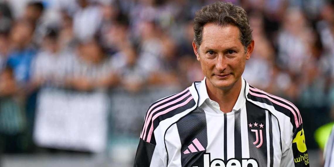 John Elkann presidente Exor e azionista di maggioranza della Juventus
