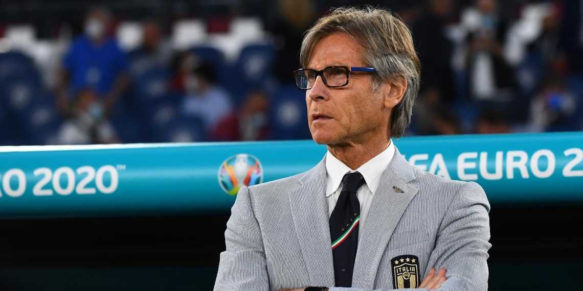 Gabriele Oriali con la divisa della Nazionale italiana, ora è al Napoli