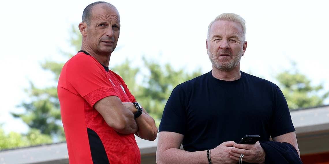 Allegri e Tare: allenatore e Direttore Sportivo del Milan