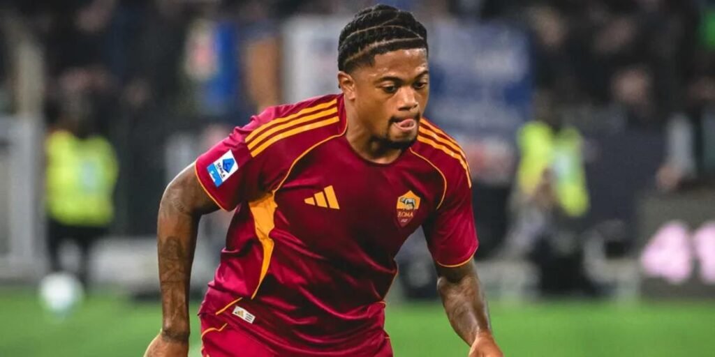 Bailey con la maglia della Roma