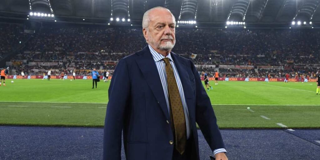 Aurelio De Laurentiis presidente Napoli