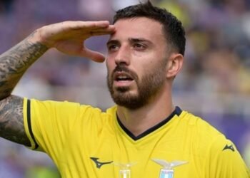 Mario Gila difensore della Lazio