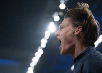 McTominay con la maglia del Napoli