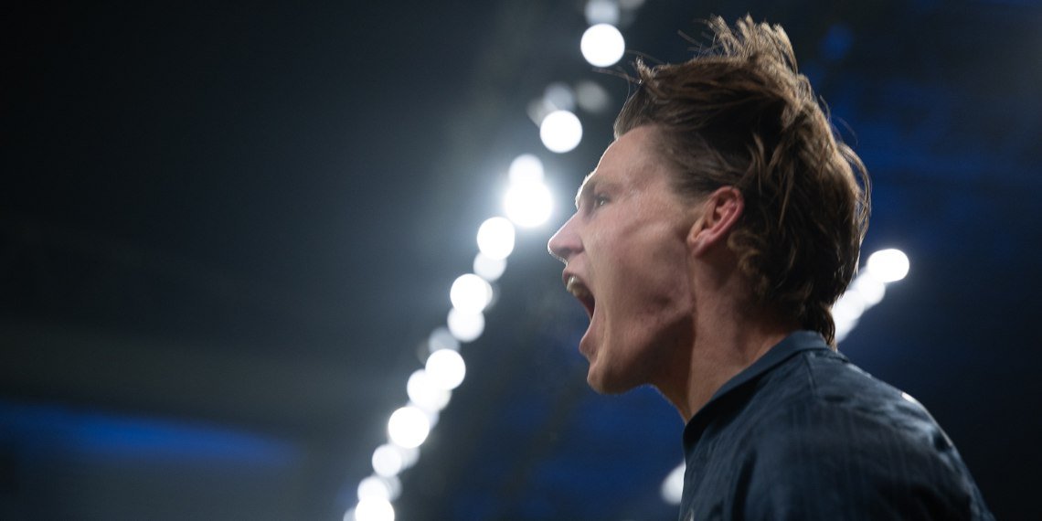 McTominay con la maglia del Napoli