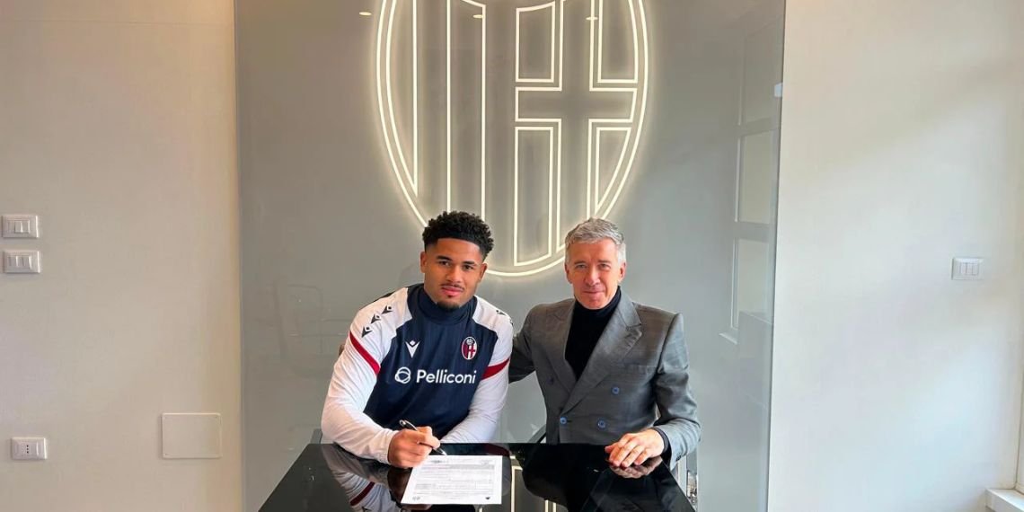 Sohm con la tuta del Bologna