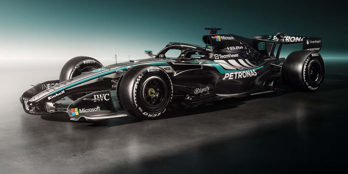 Nuova monoposto Mercedes in F1