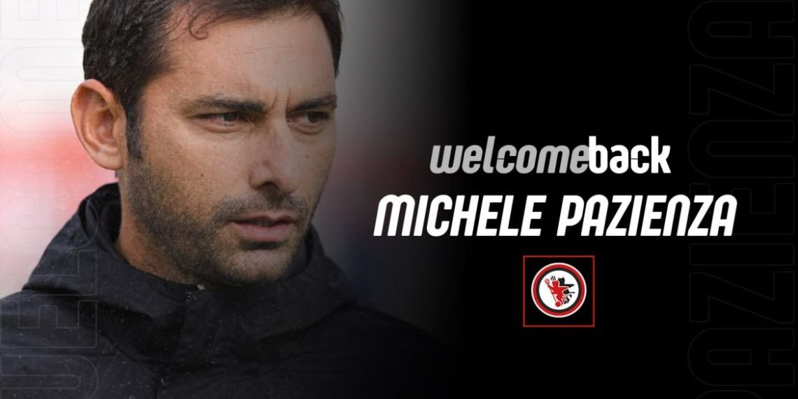 Michele Pazienza allenatore del Foggia