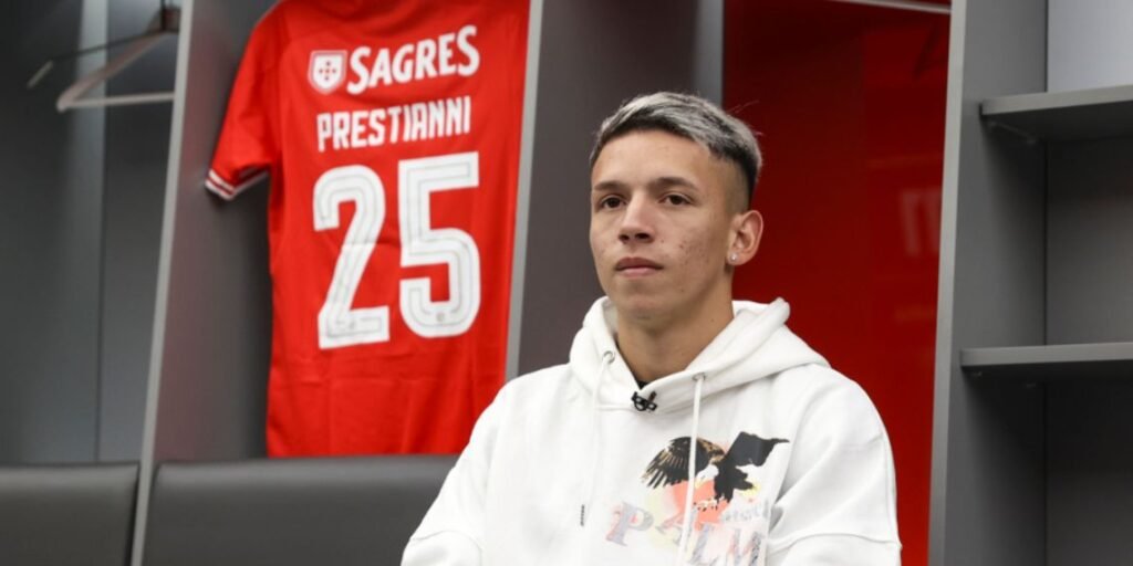 Prestianni attaccante del Benfica