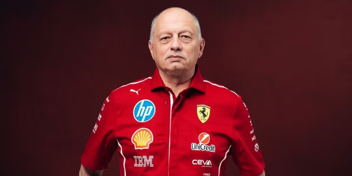 Frederic Vasseur Team Principal Ferrari