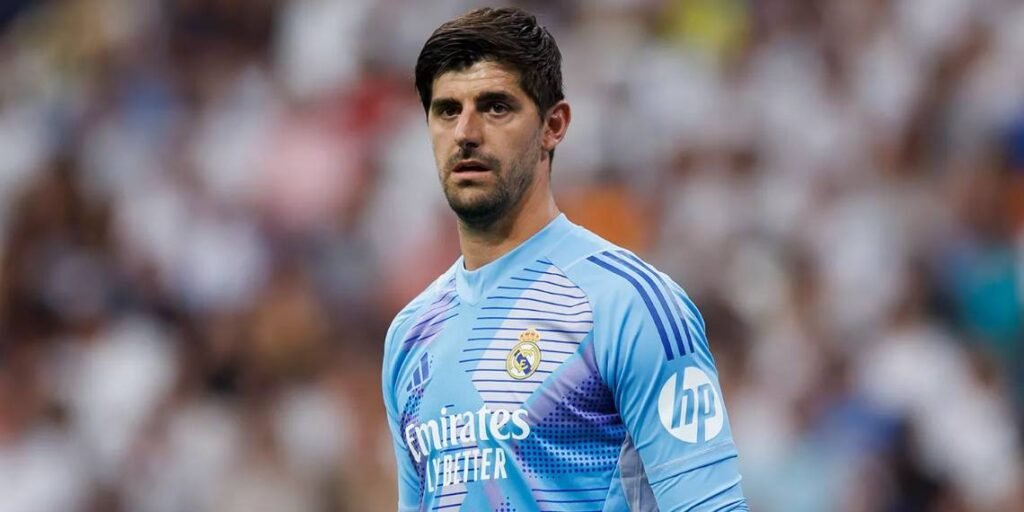 Courtois portiere del Real Madrid