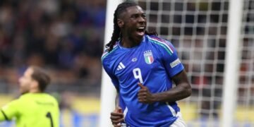Kean attaccante della Fiorentina e dell'Italia
