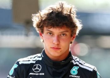 Kimi Antonelli, pilota italiano della Mercedes in F1