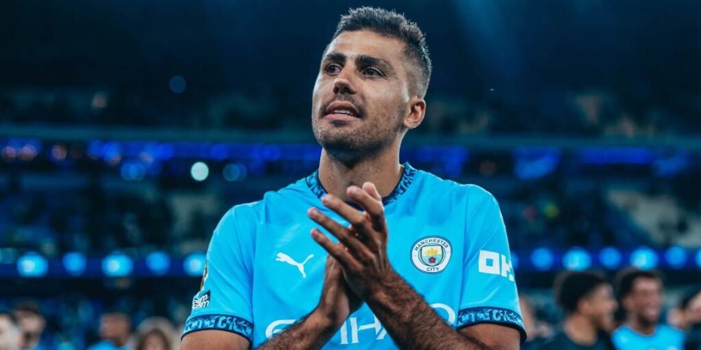 Rodri centrocampista Manchester City