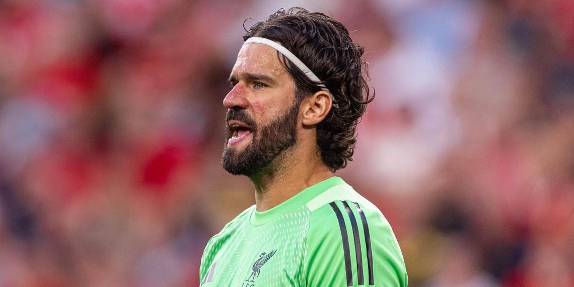 Alisson portiere brasiliano del Liverpool