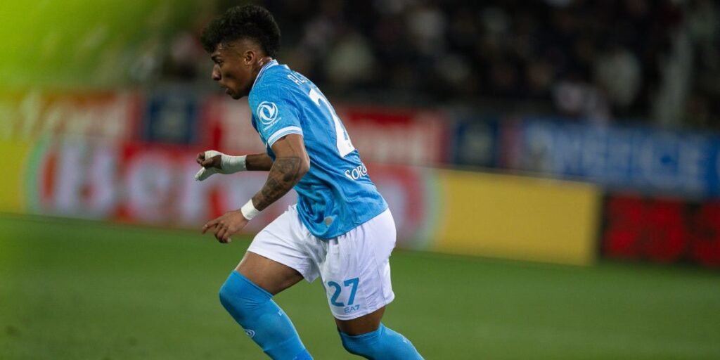 Alisson Santos attaccante del Napoli