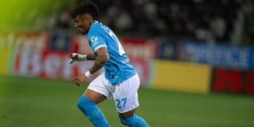Alisson Santos attaccante del Napoli