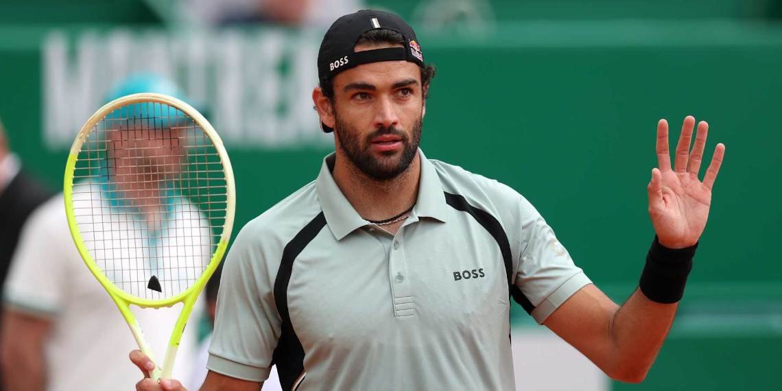 Berrettini al torneo di Monte-Carlo