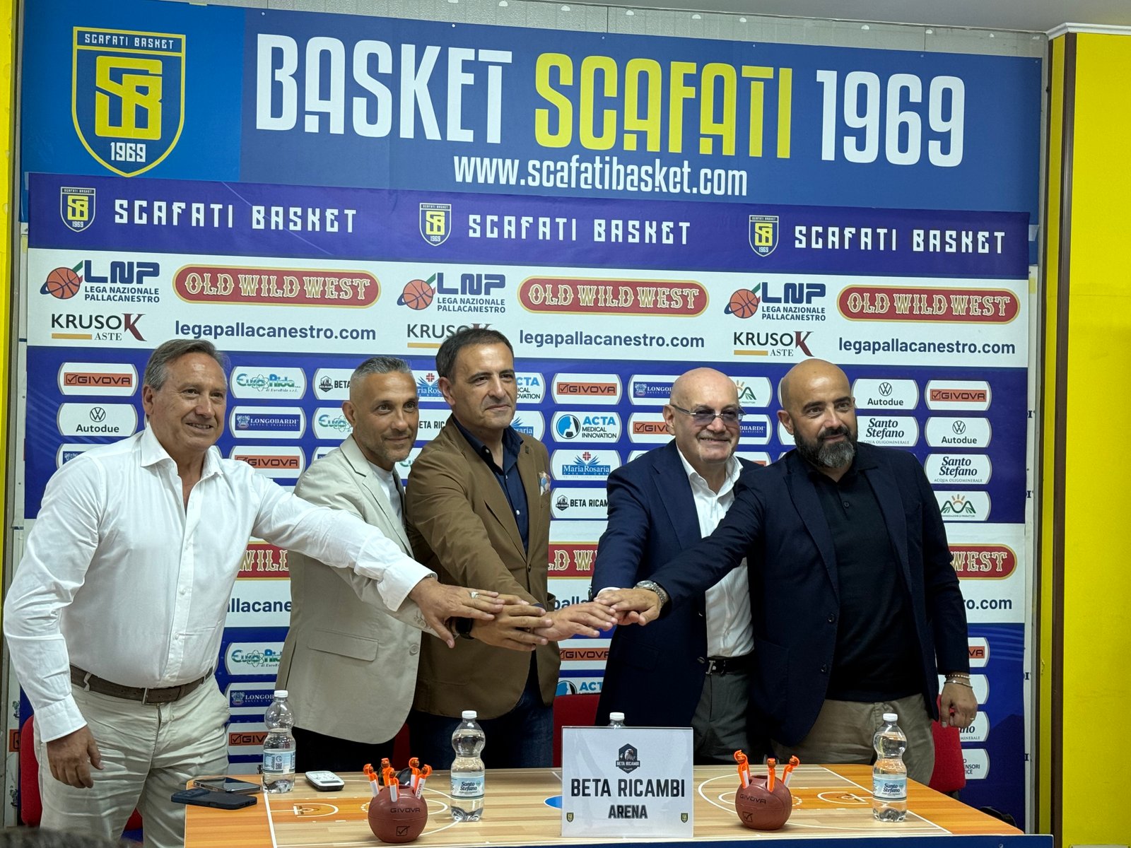 Conferenza Stampa Givova Scafati Basket: presentati i progetti per il futuro