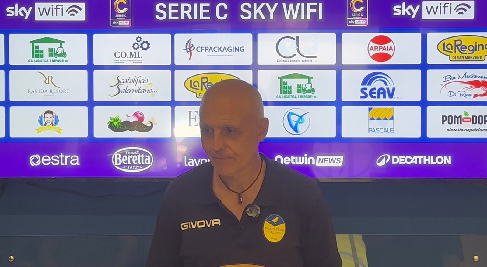 Scafatese, Facciolo: “ Mi aspetto che la squadra vada in campo con coraggio”