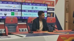 Casertana-Catania, Espinal: “Conservo la reazione dei ragazzi contro un Catania molto forte”