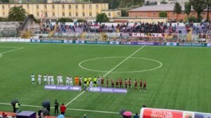 Casertana-Monopoli, è Manconi show: i falchetti tornano alla vittoria con la cura Stellone